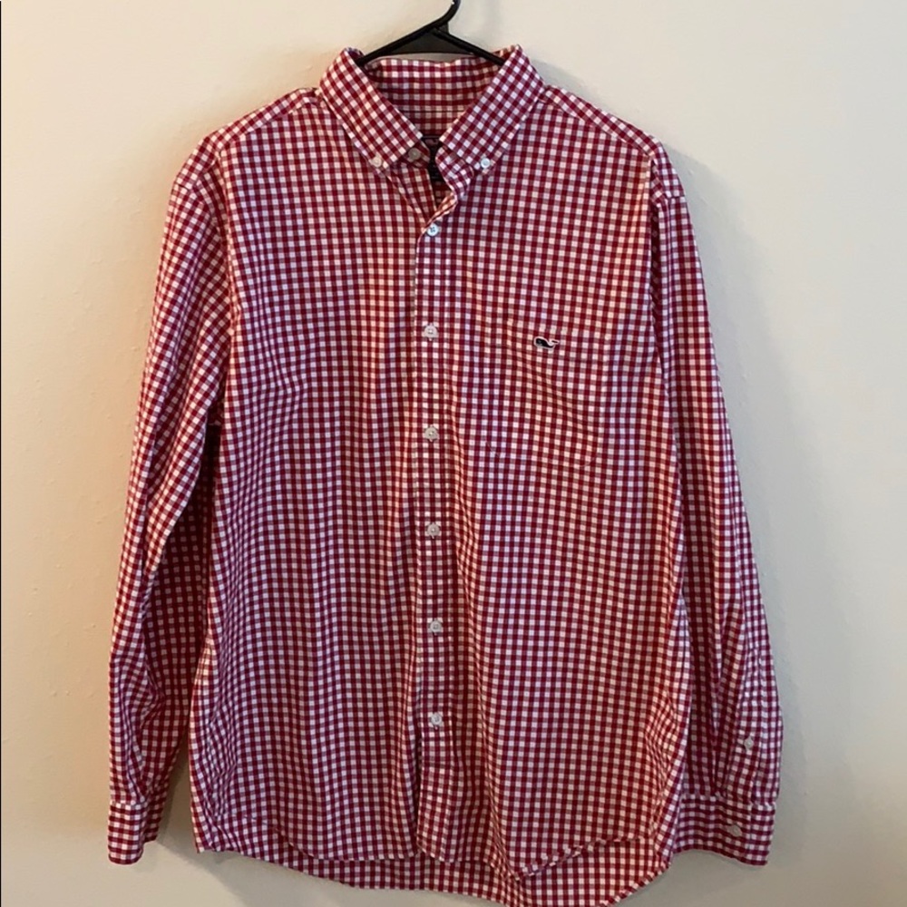 Vineyard Vines Plaid Button Down